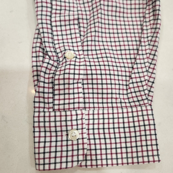 Ralph Lauren Shirt Mens XXL White Gingham Long Sleeve Flesh Pony Cotton NWOT - Picture 5 of 11